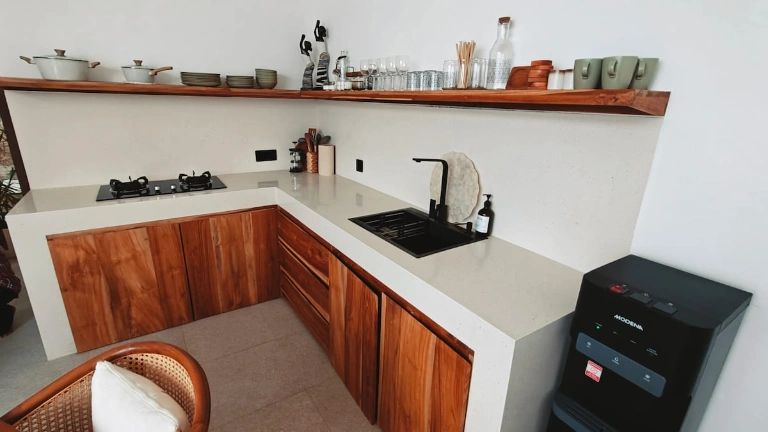 Gourmet Kitchen with Quartz Island